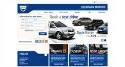 Desktop Screenshot of deerparkdacia.com